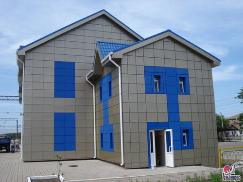 фасадные панели, компания Альбатрос