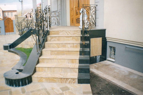 Лестницы из гранита