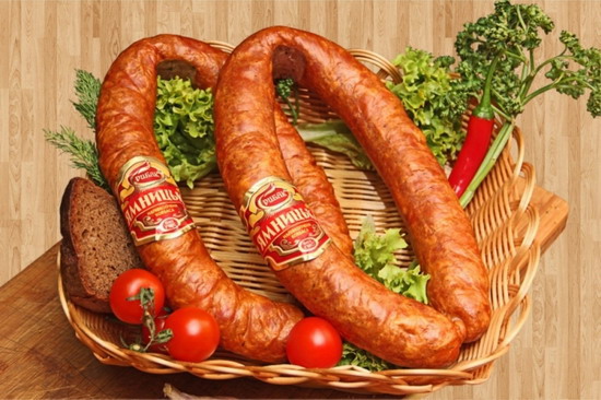 Копченые колбасы