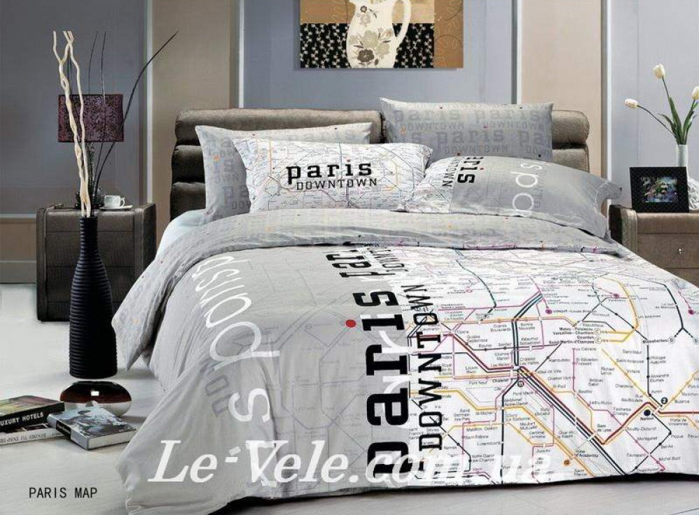 Комплект постельного белья  Le Vele Paris Map